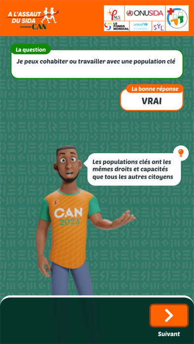 A l'assaut du sida CAN Screenshot