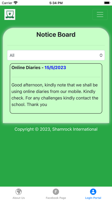 Shamrock Int. Screenshot