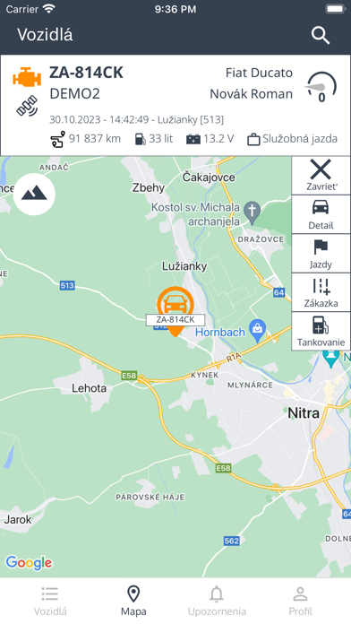 CarReport Screenshot