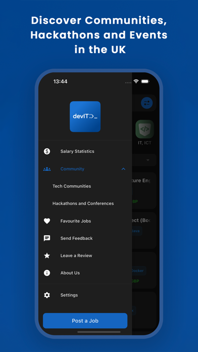 DevITJobs.uk Screenshot
