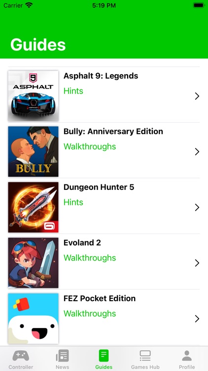 Game Controller Apps