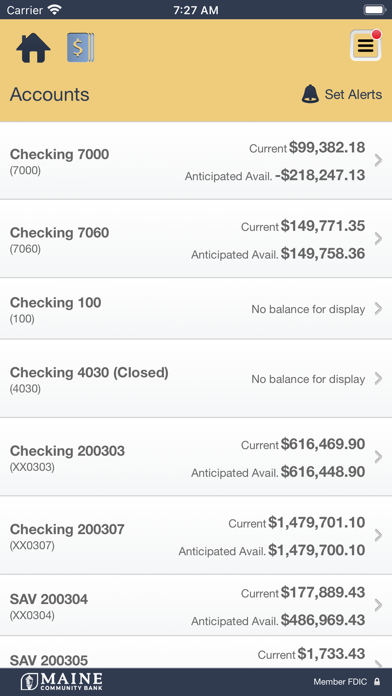 Maine Community Bank Business Screenshot