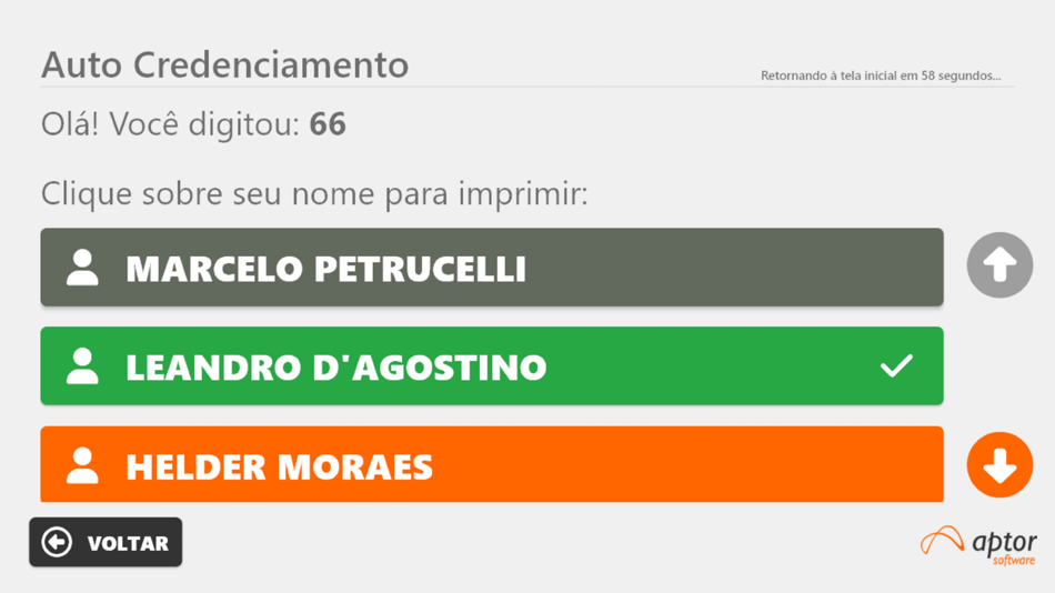 #3. EventWeb Autocredenciamento (iOS) 由: Aptor Consultoria e Desenvolvimento de Software LTDA