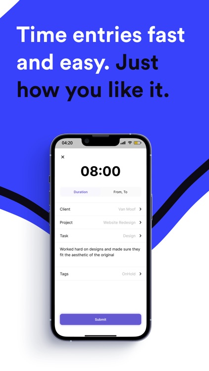 TimeChimp - Time Tracking screenshot-4