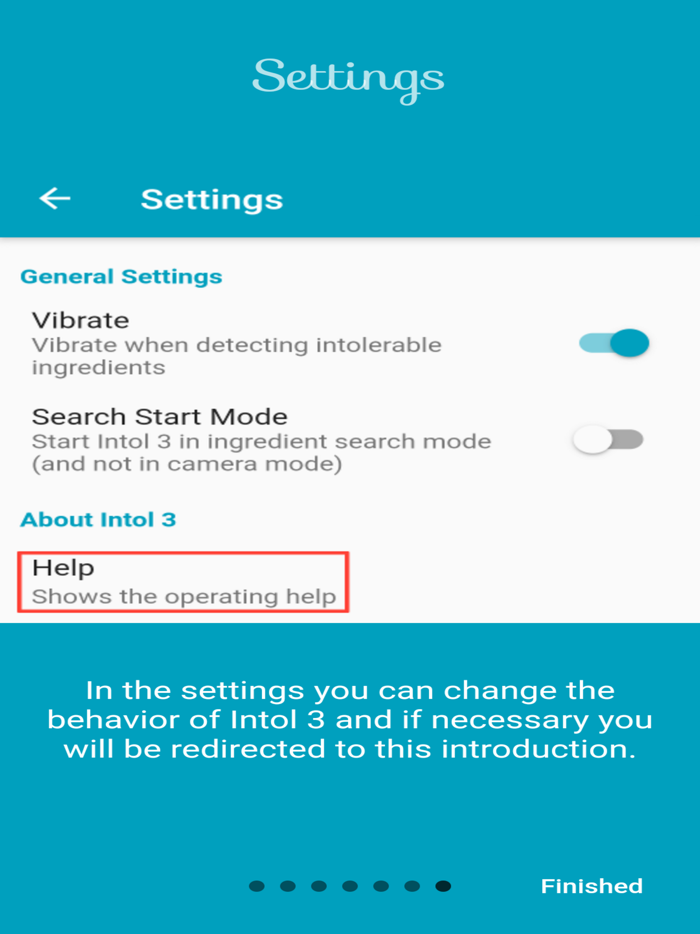 Intol - Scans Food Intolerance