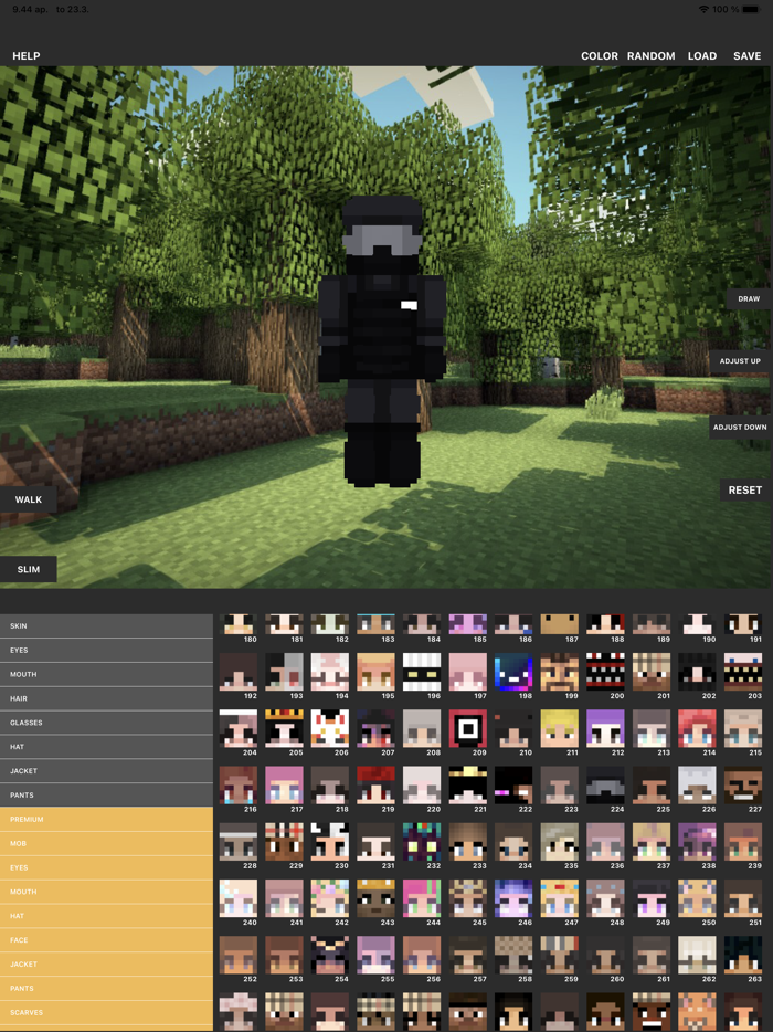 Custom Skin Creator
