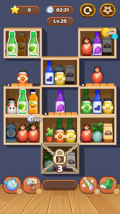 Triple Goods Match Sort Game Screenshot