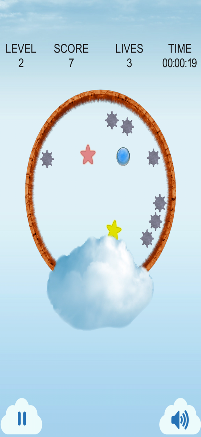 Roll the wheel and the ball