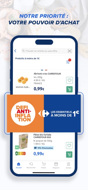 Carrefour France dans l'App Store