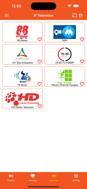 ‎MyTV IP - TV Online Screenshot