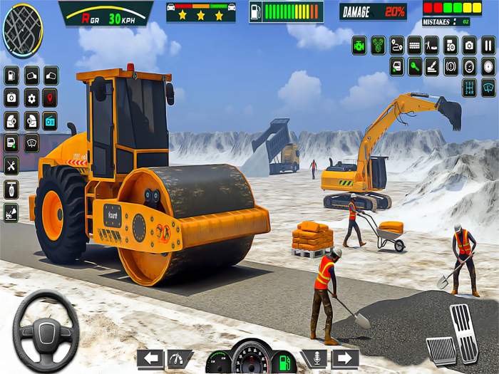 Heavy Excavator  JCB Games 3D