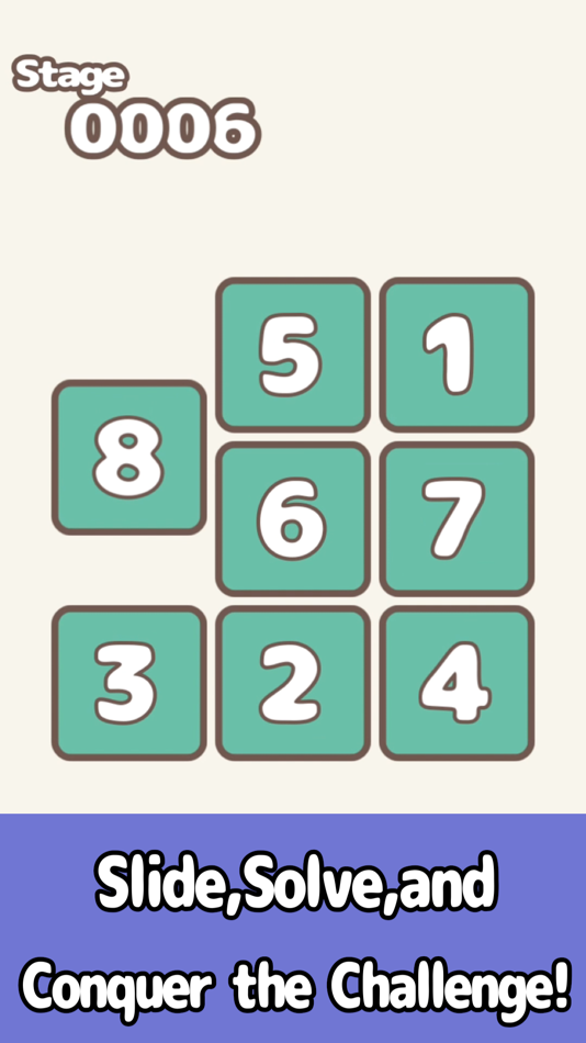 #1. SlidePuzzle8 (iOS) 由: Junichi Mori