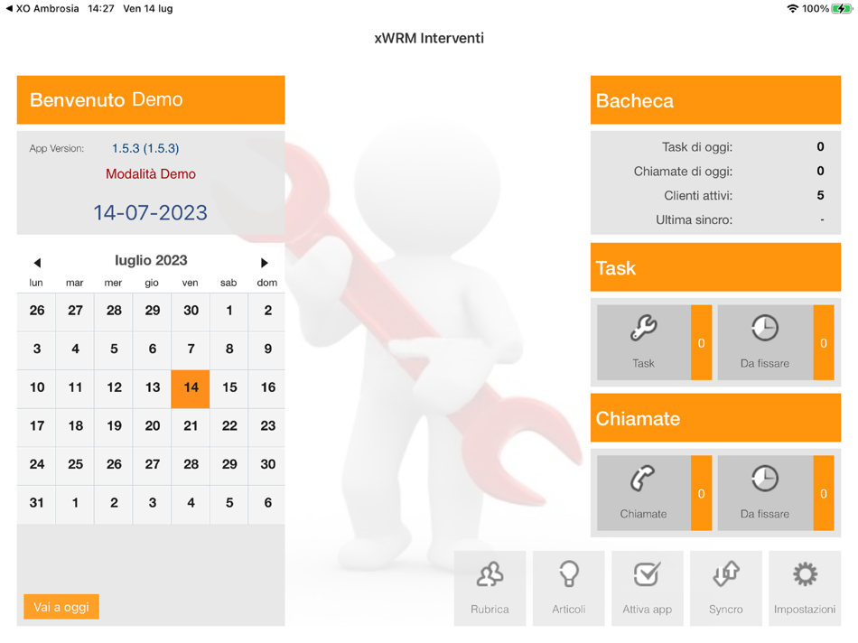 #1. xWrmInterventi (iOS) 由: Axentya SRL