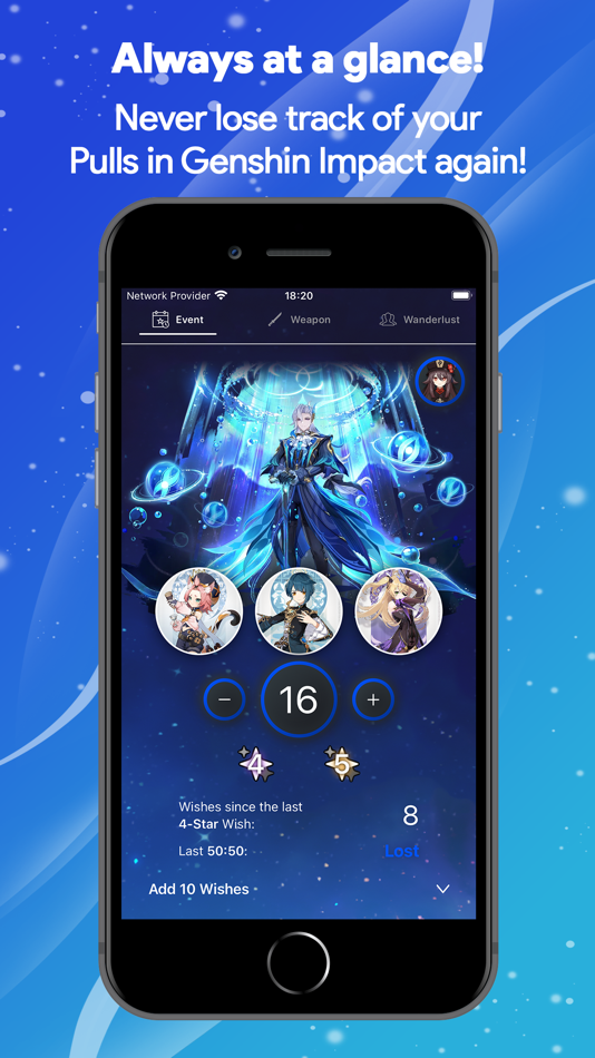 #1. WishCounter (iOS) By: Julian Golz