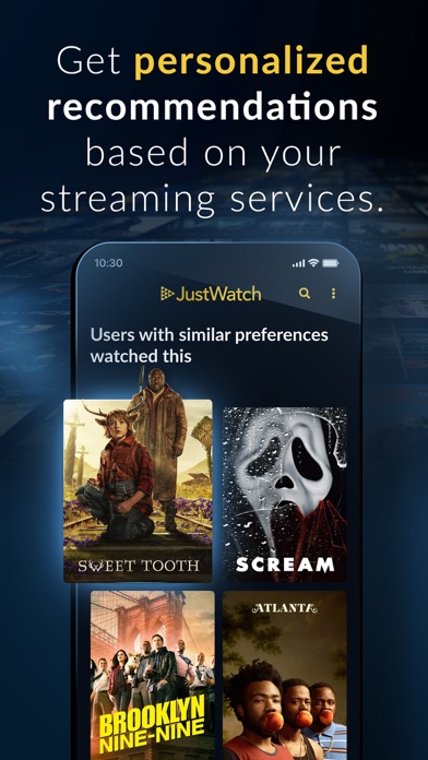 JustWatch - Movies & TV Shows Screenshot