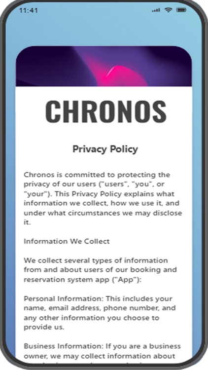 Chronos Associates screenshot-8