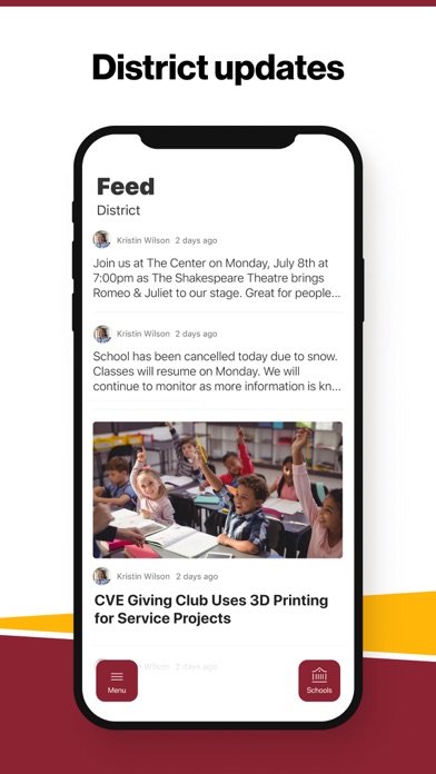 East Alton School District Screenshot