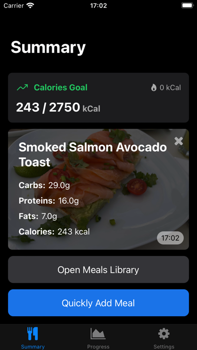 Calorily Screenshot