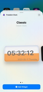 Freedom Desktop Clock screenshot #2 for iPhone