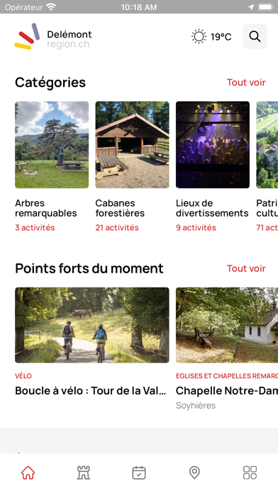 Delémont Région Screenshot