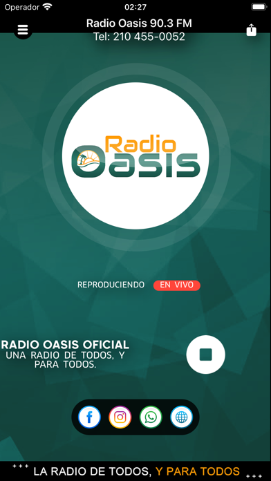 Radio Oasis Oficial Screenshot
