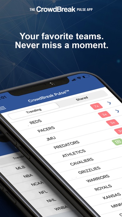 CrowdBreak Pulse Screenshot