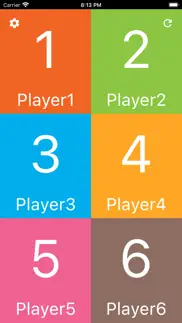 multiplayer scoreboard iphone screenshot 2