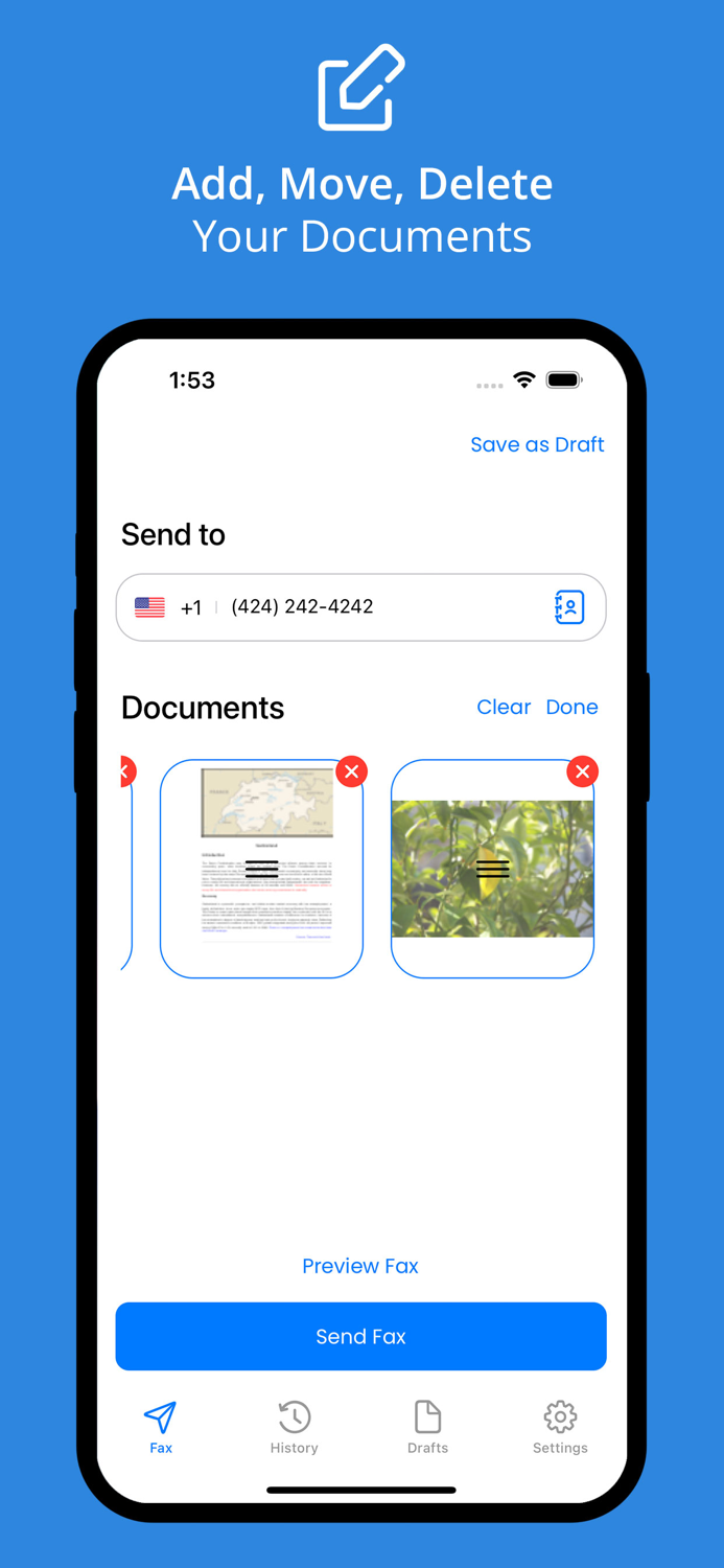Safe Fax - Scan and Fax Fast