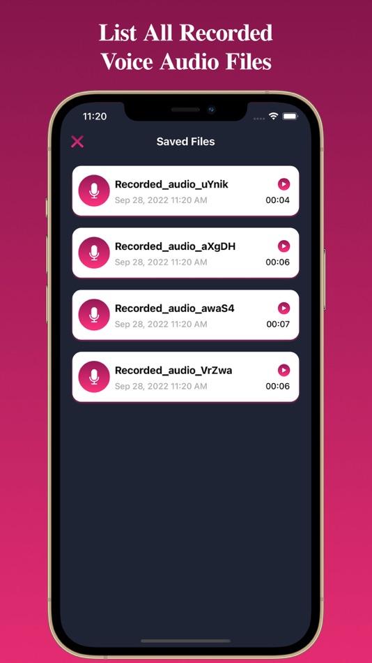 #5. Voice Recorder: Voice Record (iOS) 由: Hardik Dhameliya
