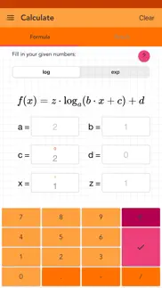 How to cancel & delete power and logarithmic function 2