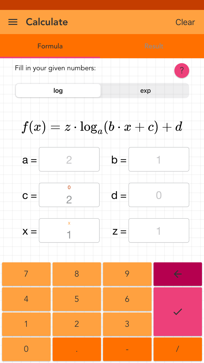 Power and Logarithmic function