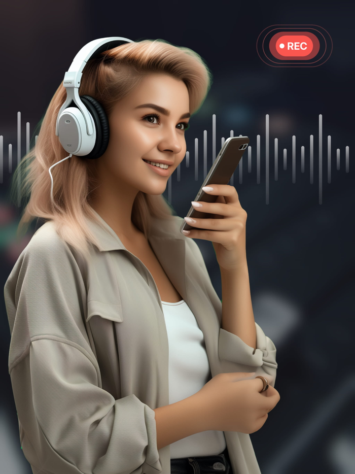 Dictaphone - Voice Recorder .