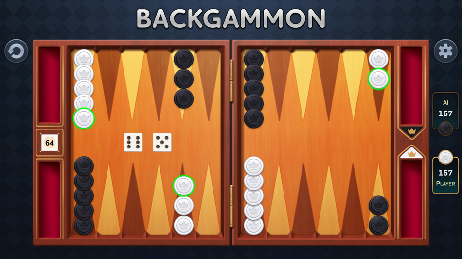 #6. Backgammon - Classic (iOS) 由: Blackout Lab SL