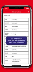 Business Dictionary EN-IT screenshot #9 for iPhone