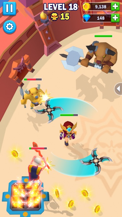 Spin Gladiator-One Shot Screenshot