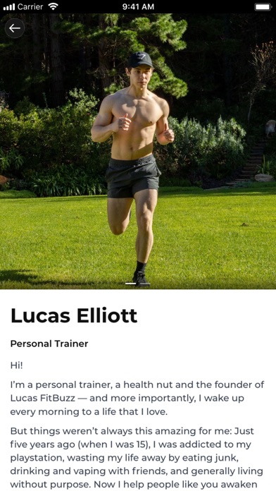 Lucas FitBuzz Screenshot