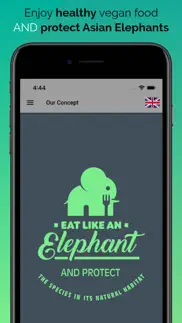 eat like elephant iphone screenshot 1