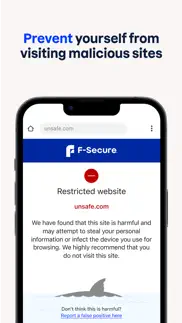 f-secure sense iphone screenshot 2