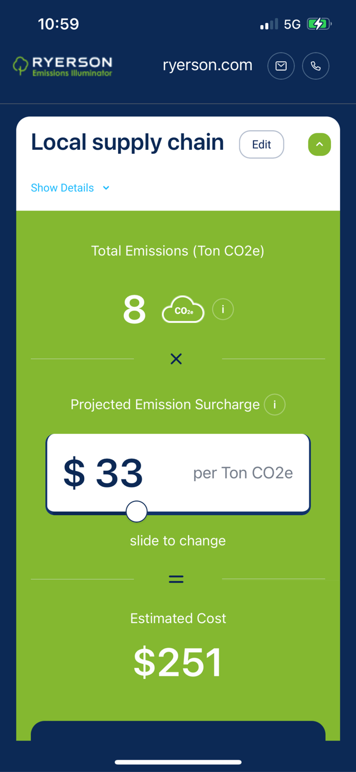 Ryerson Emissions Illuminator