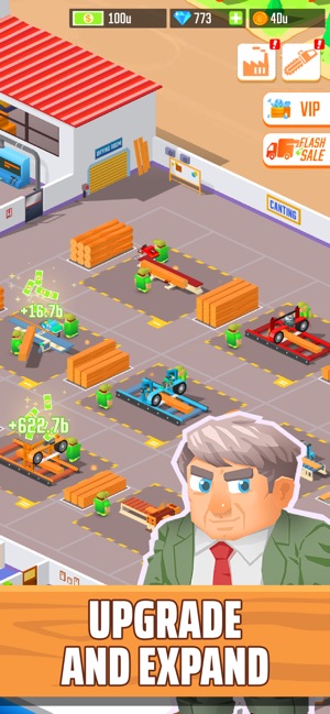 Lumber Empire: Jogos de Tycoon na App Store