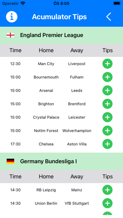 Betting Tips & Predictions Screenshot