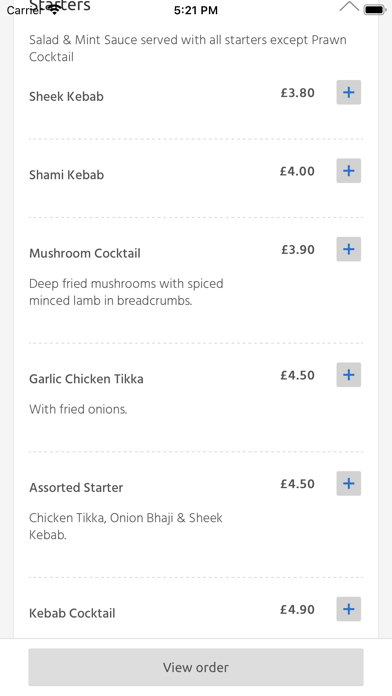 Spicy Aroma Balti Screenshot