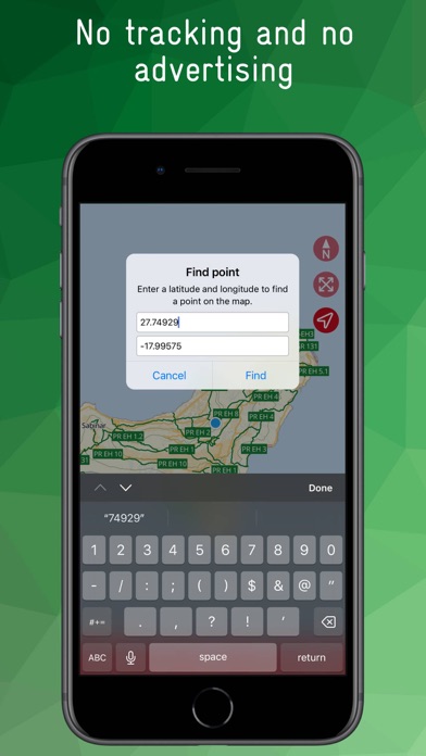 El Hierro Offline Map Screenshot