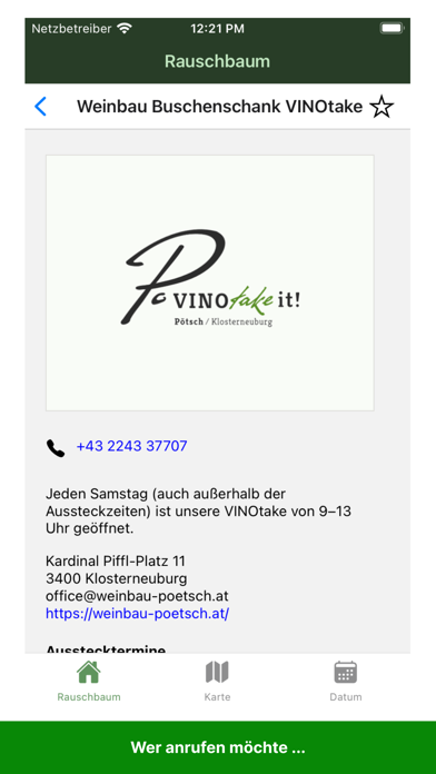 Heurigen Klosterneuburg Screenshot