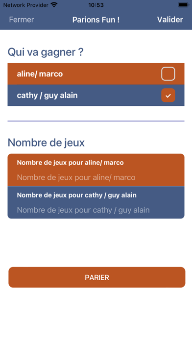 Parions Fun Screenshot