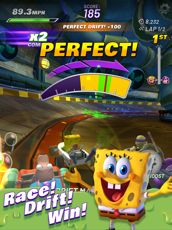 Screenshot #4 pour Nickelodeon Kart Racers Game
