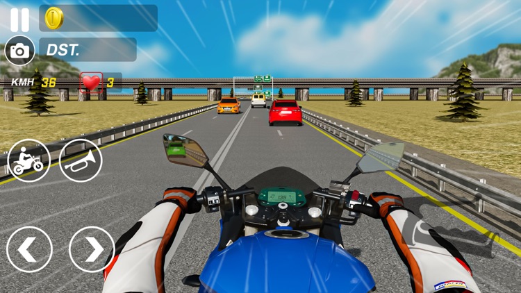 Real Motorbike Traffic Racer!