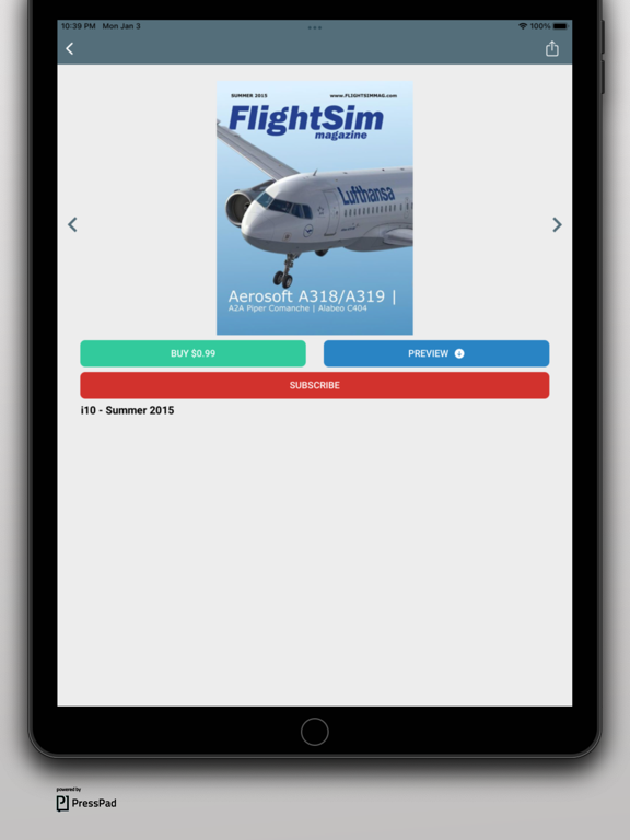 Screenshot #6 pour FlightSim Magazine