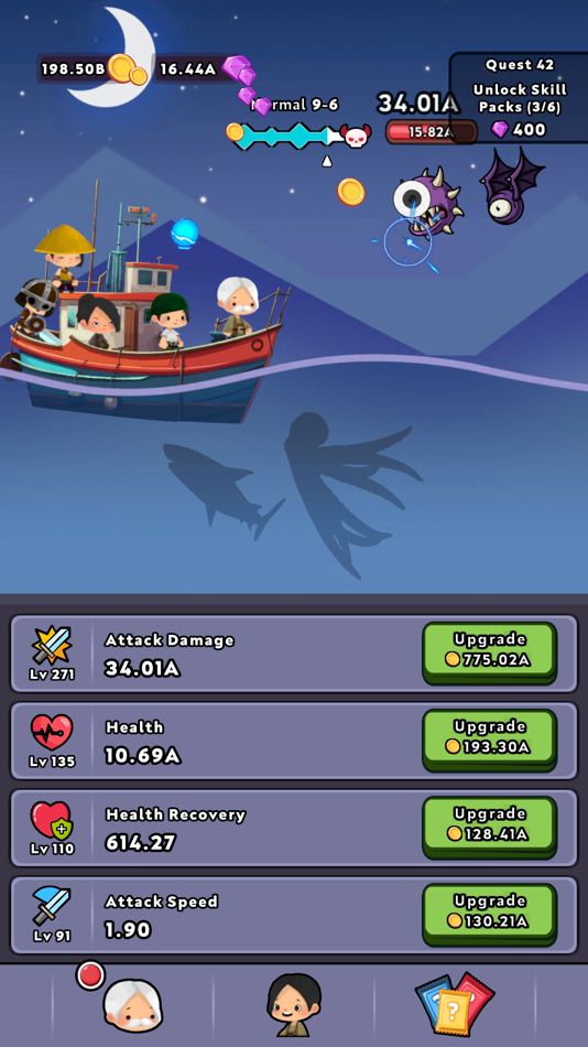 #3. Sailor's Promise: Idle RPG (iOS) 由: Eugeniu Curcudel