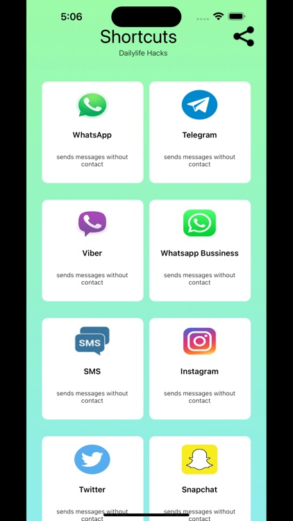 Shortcut: Instant Chat